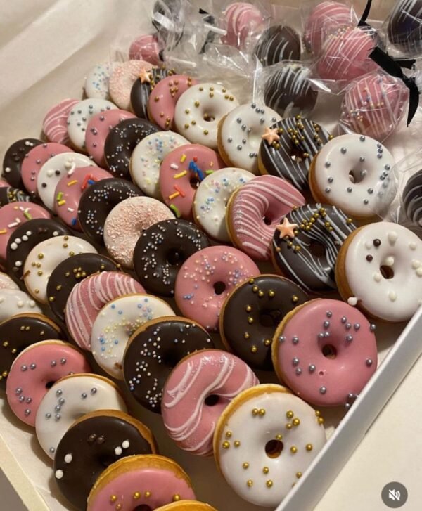 Mini donas 🍩 bañadas