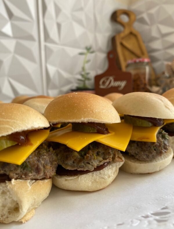 Mini cheeseburger