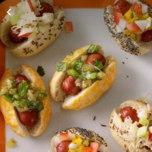 Mini hot dog